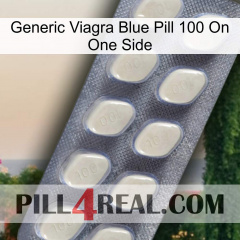 Generic Viagra Blue Pill 100 On One Side 08